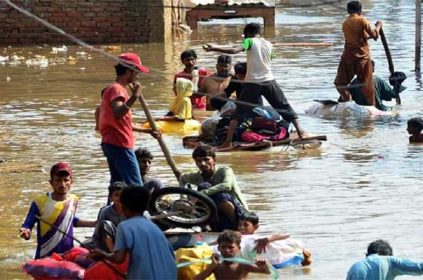 flood water - Naya Kashmir - NK