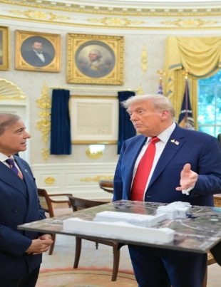 Trump, Shehbaz and Munir - Naya Kashmir - NK